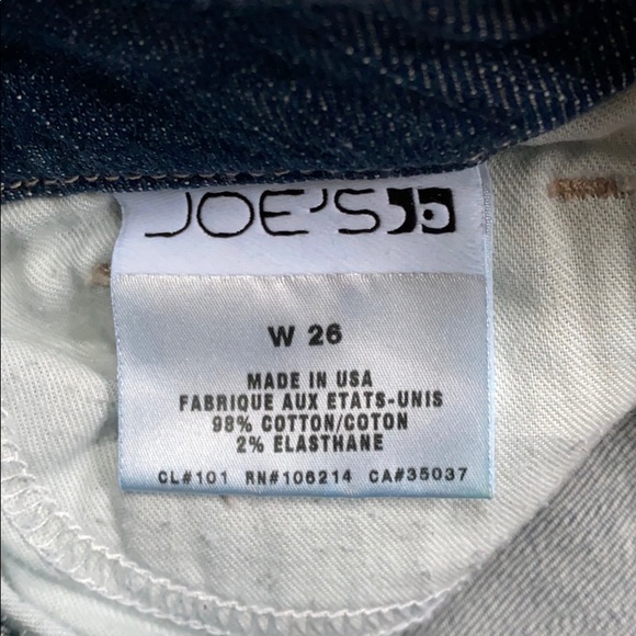 Joe’s Jeans Honey crop Clayton cropped blue jeans - Picture 9 of 16